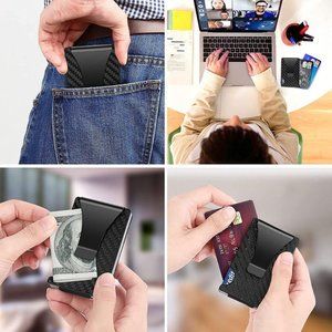 RFID Blocking Unisex Aluminium Wallets for Men and Women- Great gift!